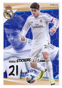 Sticker Morata - Real Madrid 2013-2014 n. 186 - Panini