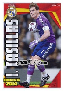 Sticker Casillas - Real Madrid 2013-2014 n. 187 - Panini