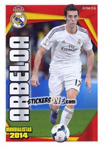 Sticker Arbeloa - Real Madrid 2013-2014 - Panini