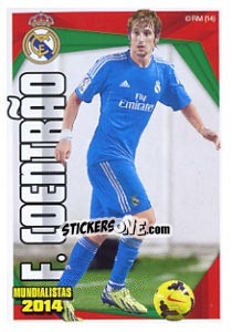 Sticker Fabio Coentrao - Real Madrid 2013-2014 n. 191 - Panini