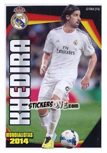 Sticker Sami Khedira - Real Madrid 2013-2014 - Panini