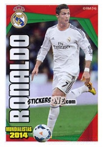 Sticker Cristiano Ronaldo - Real Madrid 2013-2014 n. 198 - Panini