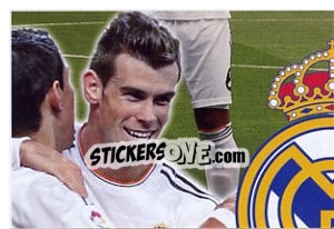 Figurina Poster - Real Madrid 2013-2014 - Panini