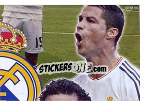 Sticker Poster - Real Madrid 2013-2014 - Panini