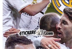Sticker Poster - Real Madrid 2013-2014 n. 201 - Panini