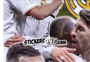 Cromo Poster - Real Madrid 2013-2014 - Panini