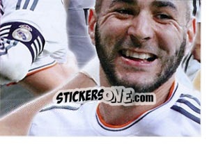 Sticker Poster - Real Madrid 2013-2014 n. 204 - Panini