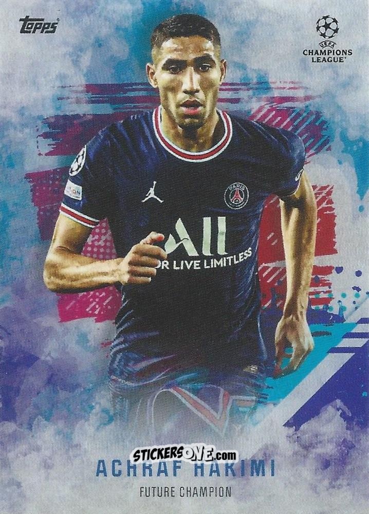 Cromo Achraf Hakimi - Future Champions by Mason Mount 2021-2022
 n. 16 - Topps