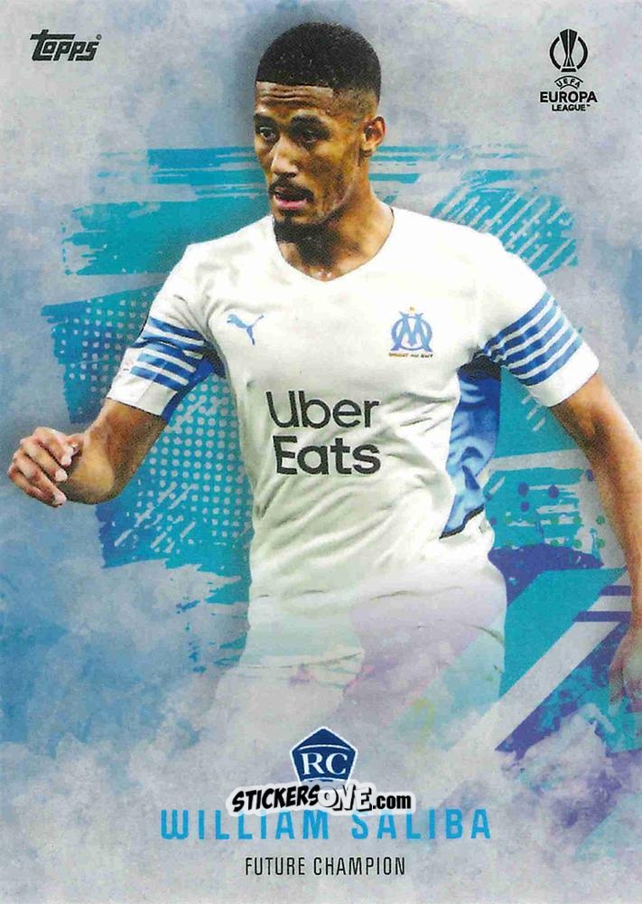 Figurina William Saliba - Future Champions by Mason Mount 2021-2022
 n. 56 - Topps