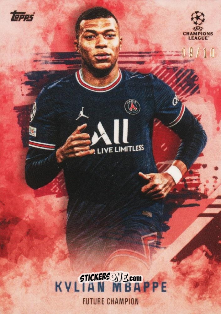 Figurina Kylian Mbappe - Future Champions by Mason Mount 2021-2022
 n. 41r - Topps