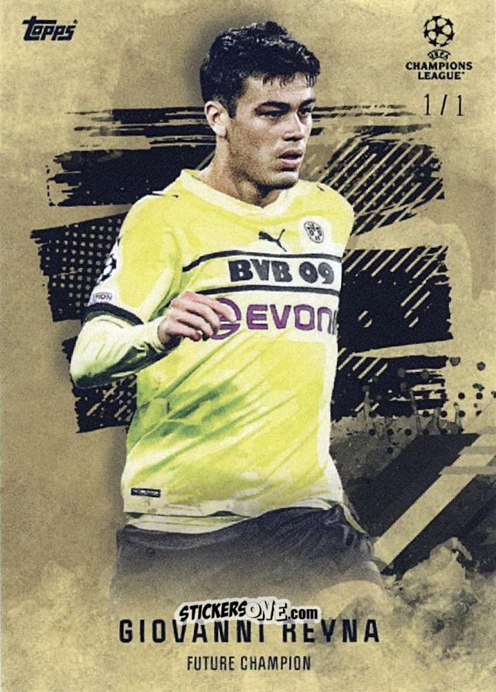 Figurina Gio Reyna - Future Champions by Mason Mount 2021-2022
 n. 35g - Topps