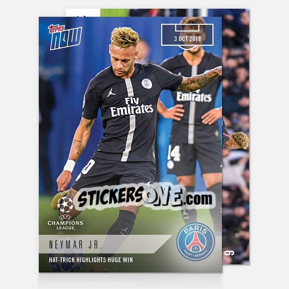 Sticker Neymar Jr - Now UEFA Champions League 2018-2019
 n. 6 - Topps
