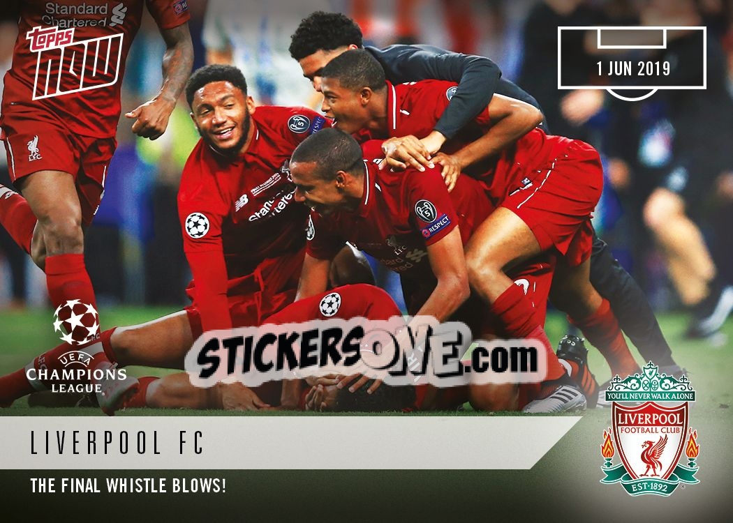 Sticker Team - Now UEFA Champions League 2018-2019
 n. 62 - Topps