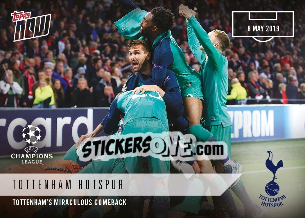 Sticker Team - Now UEFA Champions League 2018-2019
 n. 55 - Topps