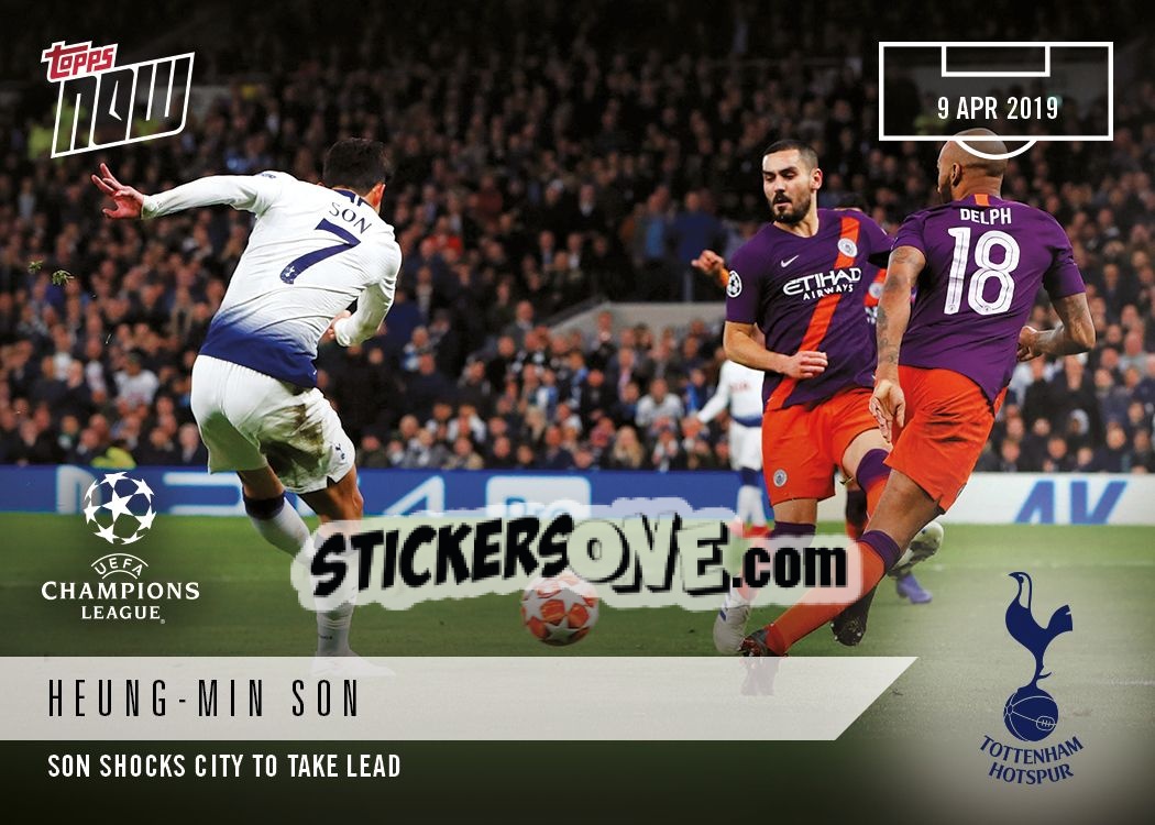 Sticker Heung-Min Son - Now UEFA Champions League 2018-2019
 n. 40 - Topps