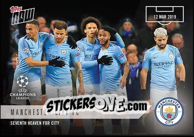 Sticker Team - Now UEFA Champions League 2018-2019
 n. 36 - Topps