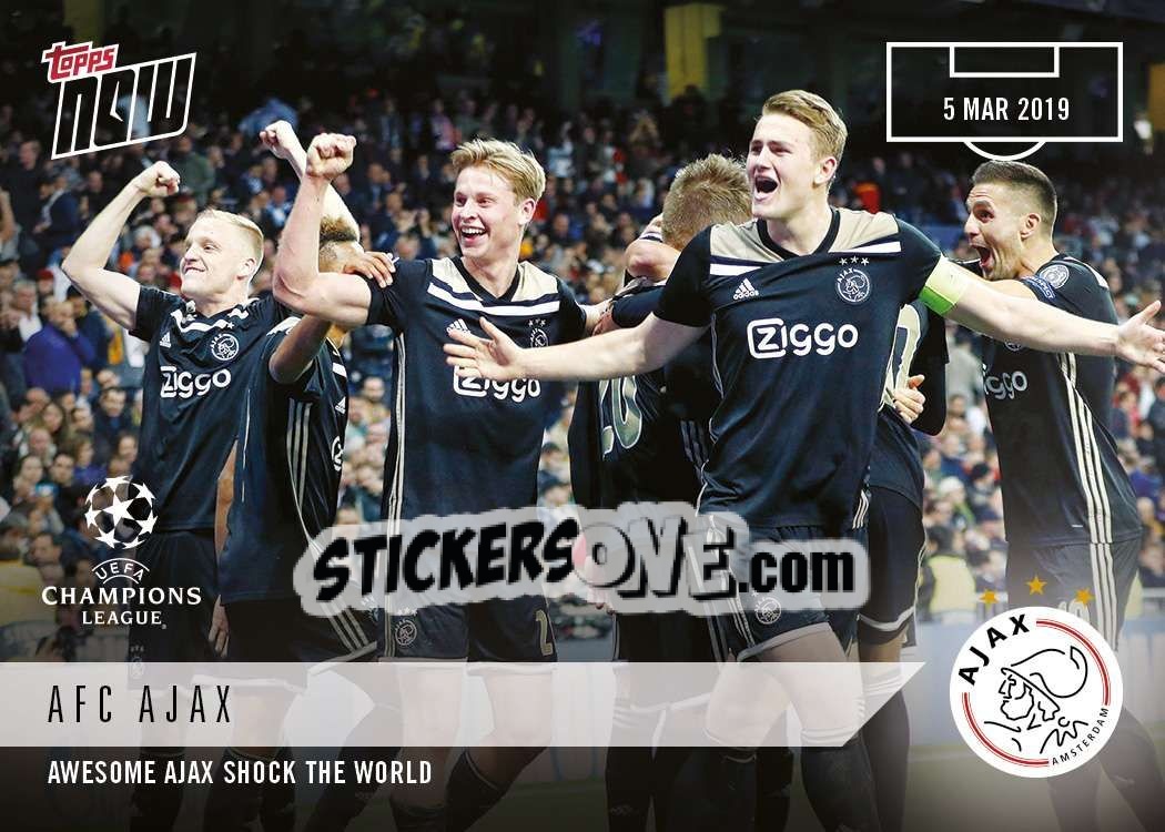 Sticker Team  - Now UEFA Champions League 2018-2019
 n. 32 - Topps