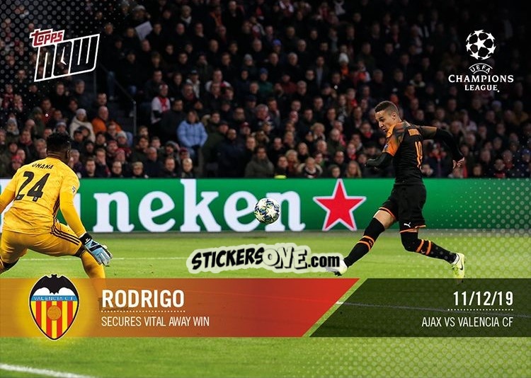 Sticker Rodrigo Moreno - Now UEFA Champions League 2019-2020
 n. 31 - Topps