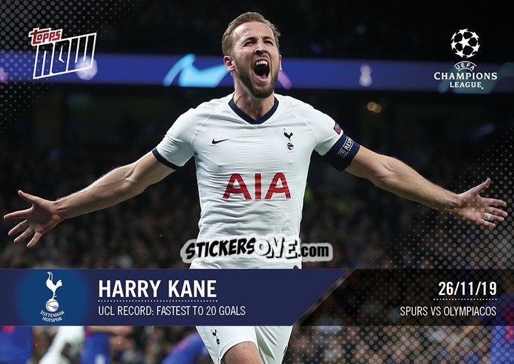 Sticker Harry Kane - Now UEFA Champions League 2019-2020
 n. 27 - Topps