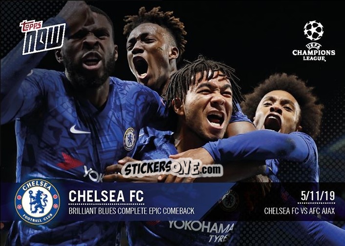 Sticker Team - Now UEFA Champions League 2019-2020
 n. 23 - Topps