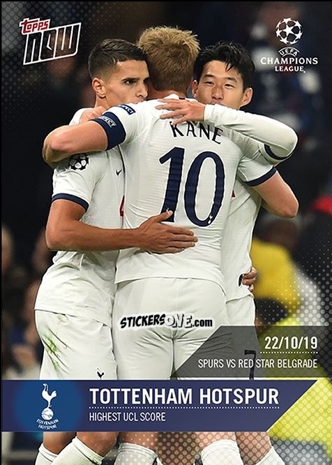 Sticker Team - Now UEFA Champions League 2019-2020
 n. 20 - Topps