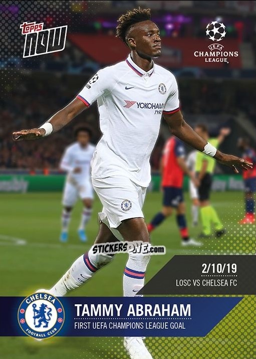 Sticker Tammy Abraham - Now UEFA Champions League 2019-2020
 n. 15 - Topps