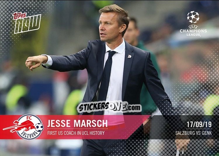 Sticker Jesse Marsch - Now UEFA Champions League 2019-2020
 n. 9 - Topps