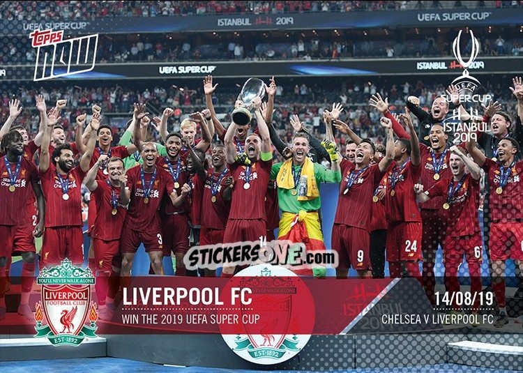 Sticker Team - Now UEFA Champions League 2019-2020
 n. 5 - Topps