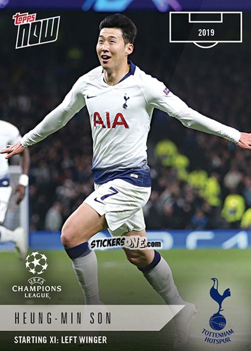 Sticker Heung-Min Son - Now UEFA Champions League 2019-2020
 n. XI-23 - Topps