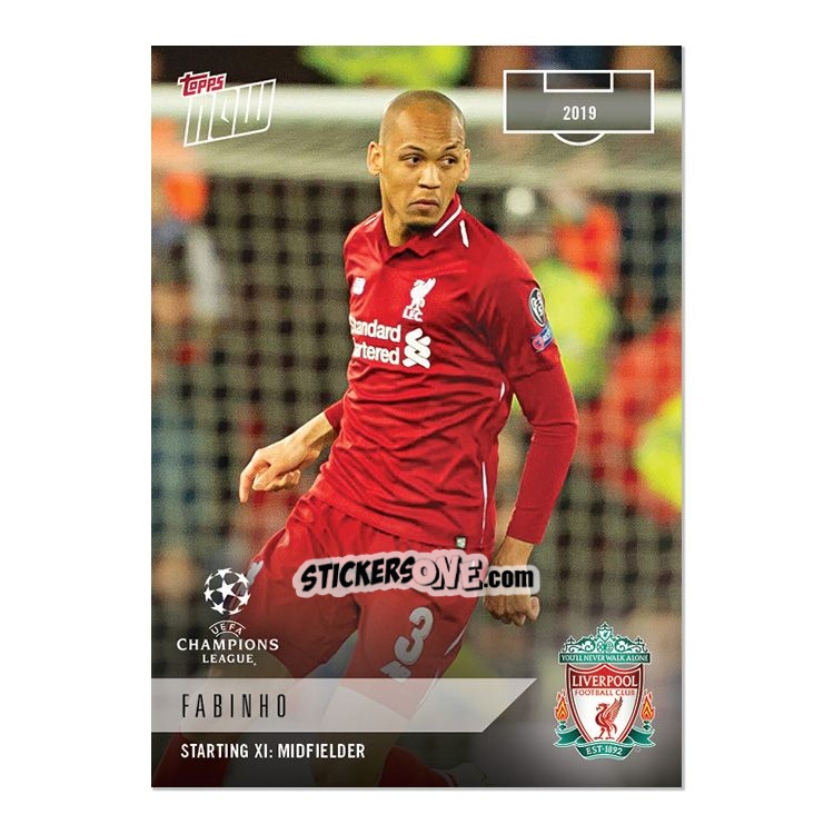 Sticker Fabinho - Now UEFA Champions League 2019-2020
 n. XI-14 - Topps