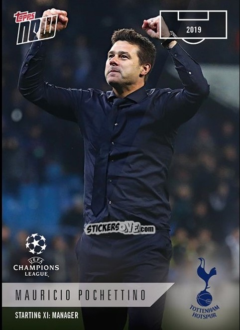 Sticker Mauricio Pochettino - Now UEFA Champions League 2019-2020
 n. XI-1 - Topps