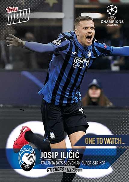 Figurina Josip Iličić - Now Uefa Champions League 2019-2020 n. 56 - Topps