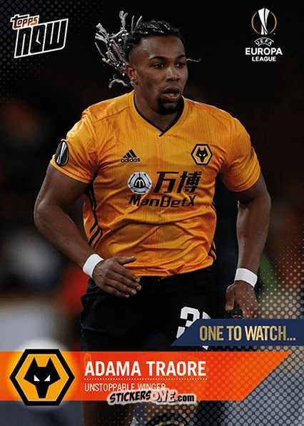 Sticker Adama Traore - Now Uefa Champions League 2019-2020 n. 60 - Topps