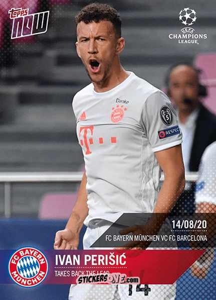 Sticker Ivan Perišić - Now Uefa Champions League 2019-2020 n. 71 - Topps