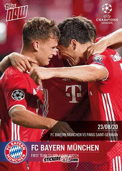 Cromo Fc Bayern München - Now Uefa Champions League 2019-2020 n. 79 - Topps