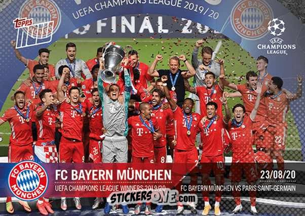 Cromo Fc Bayern München - Now Uefa Champions League 2019-2020 n. 84 - Topps