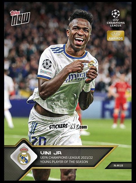 Sticker Vini Jr - Now UEFA Champions League 2022-2023 - Second Part
 n. 173 - Topps
