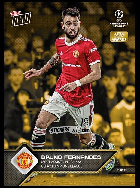 Sticker Bruno Fernandes - Now UEFA Champions League 2022-2023 - Second Part
 n. 170g - Topps