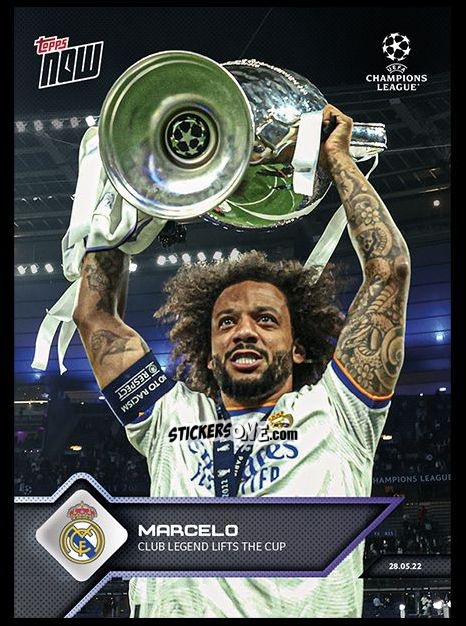 Sticker Marcelo - Now UEFA Champions League 2022-2023 - Second Part
 n. 163 - Topps