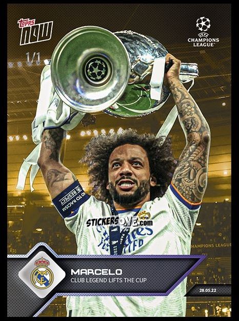 Sticker Marcelo - Now UEFA Champions League 2022-2023 - Second Part
 n. 163g - Topps