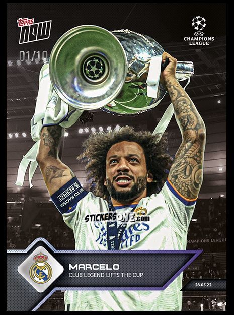 Sticker Marcelo - Now UEFA Champions League 2022-2023 - Second Part
 n. 163a - Topps