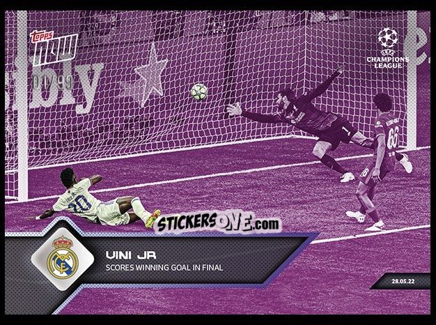 Sticker Vini Jr - Now UEFA Champions League 2022-2023 - Second Part
 n. 160p - Topps