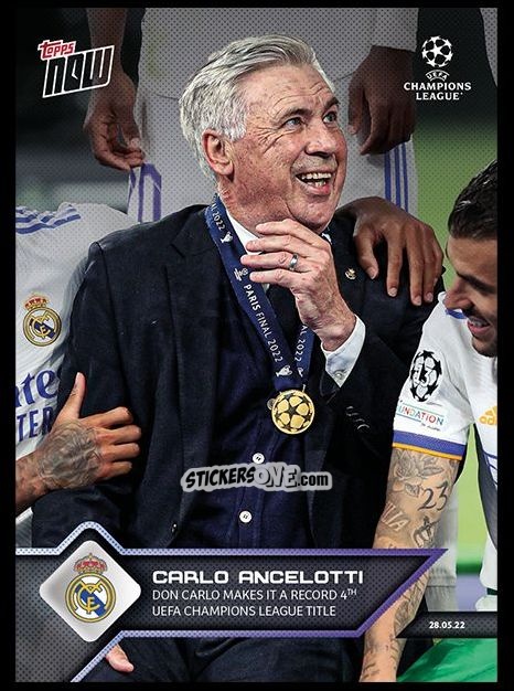 Sticker Carlo Ancelotti