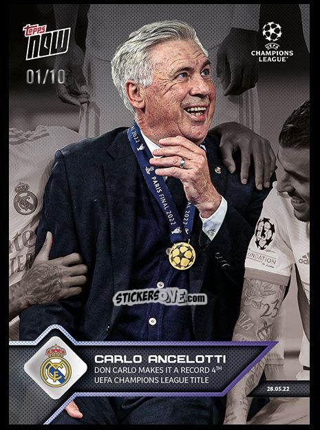 Sticker Carlo Ancelotti