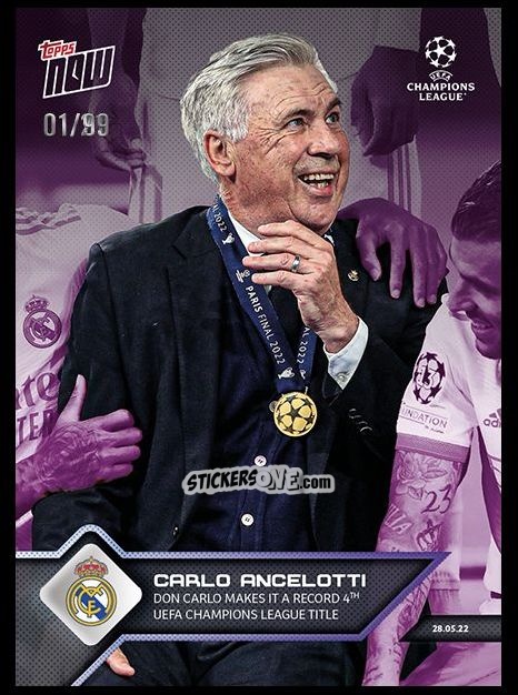 Sticker Carlo Ancelotti