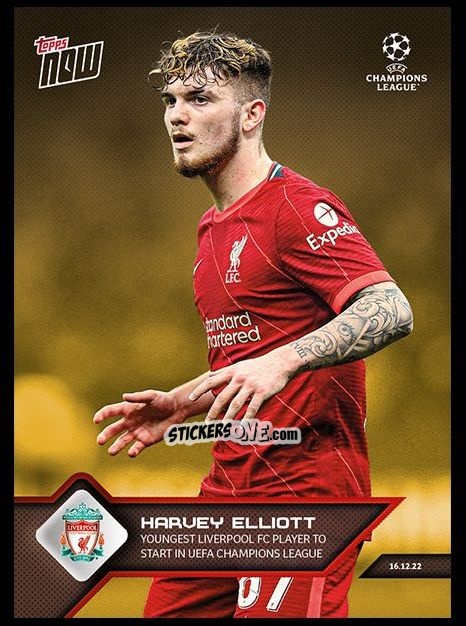 Sticker Harvey Elliott
