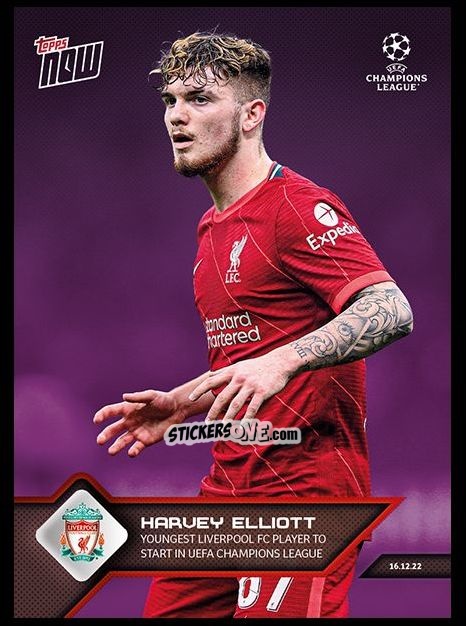 Sticker Harvey Elliott