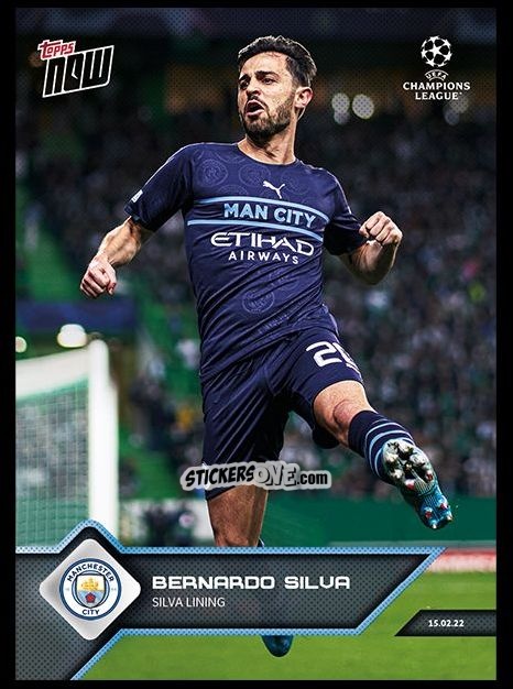 Sticker Bernardo Silva - Now UEFA Champions League 2022-2023 - Second Part
 n. 106 - Topps
