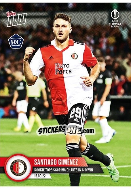 Sticker Santiago Gimenez