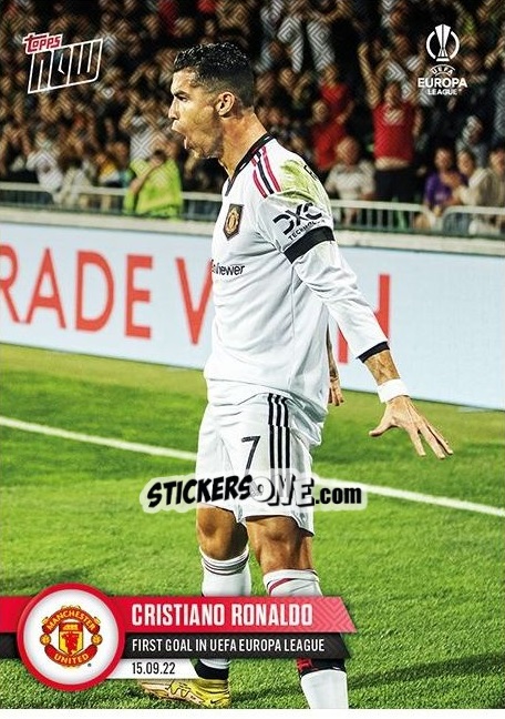 Sticker Cristiano Ronaldo - Now UEFA Champions League 2022-2023 - Second Part
 n. 10EL - Topps